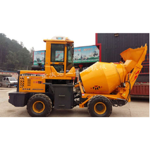 Self-feeding Mobile concrete Mixer